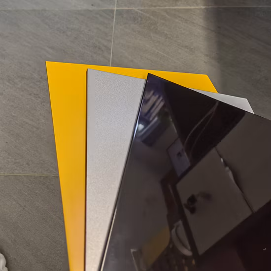 4mm PE PVDF Coated Aluminium Composite Panel ACP Acm Panel for External Wall Cladding Panel Unbroken Decorative Material Aluminum Panel