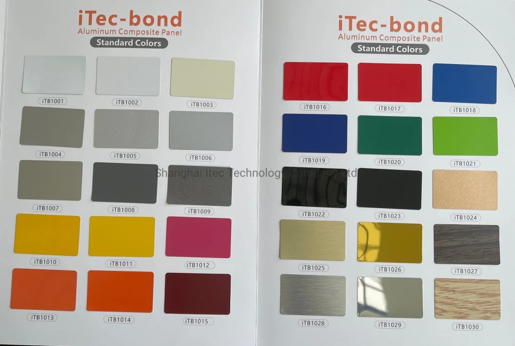 Building Materials, 3mm 4mm PE, PVDF Coated Aluminum Composite Panel for Ceiling