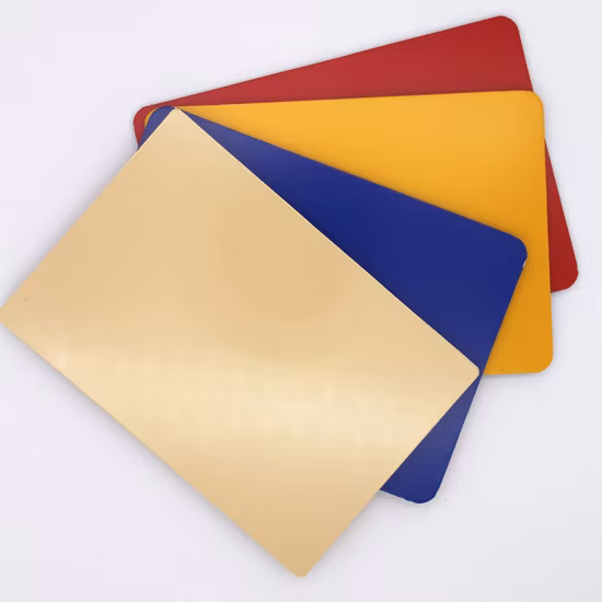 A2 B1 Feuerfeste ACP-Aluminium-Verbundplatte mit PE-PVDF-Beschichtung, Wandverkleidung, feuerfestes Material, feuerbeständige Wandplatte